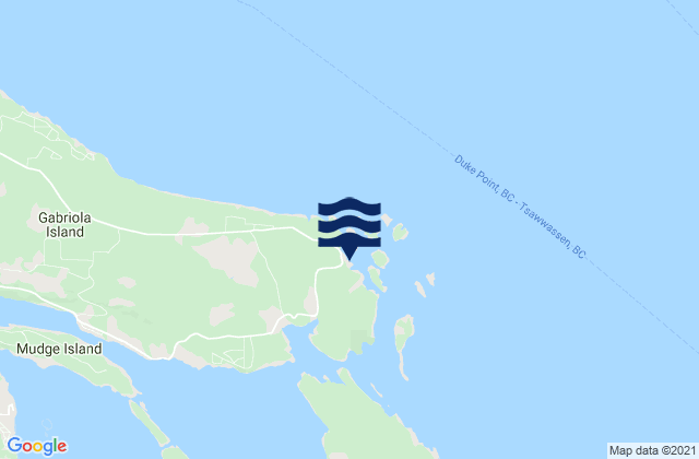 Silva Bay, Canada tide times map