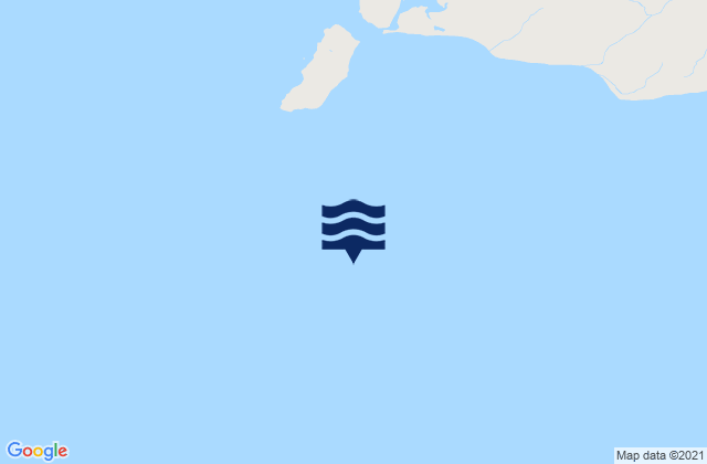 Sitkinak Strait southwest entrance, United States tide chart map