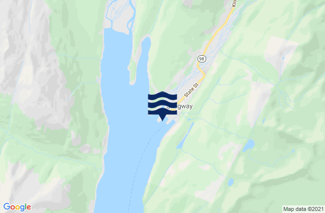 Skagway Taiya Inlet, United States tide chart map