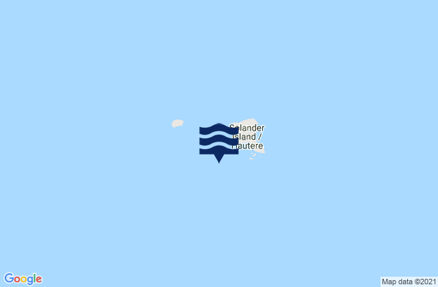 Solander Islands, New Zealand tide times map