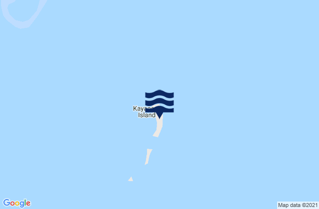 State of Kayangel, Palau tide times map