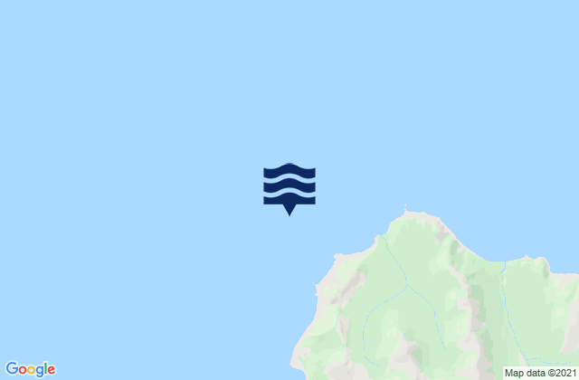 Steep Cape Shelikof Strait, United States tide chart map
