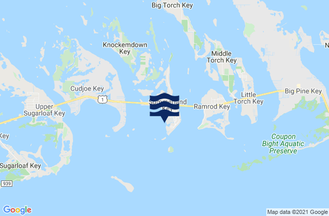 Summerland Key (Southwest Side Kemp Channel), United States tide chart map