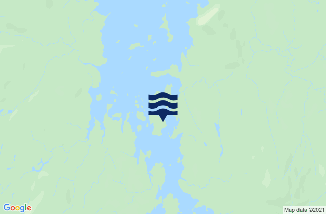 Summit Island, United States tide chart map