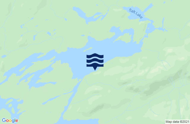 Target Island Mitchell Bay, United States tide chart map