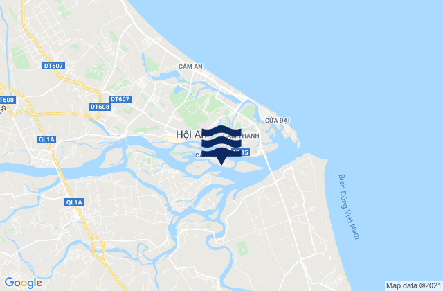 Thanh Pho Hoi An, Vietnam tide times map