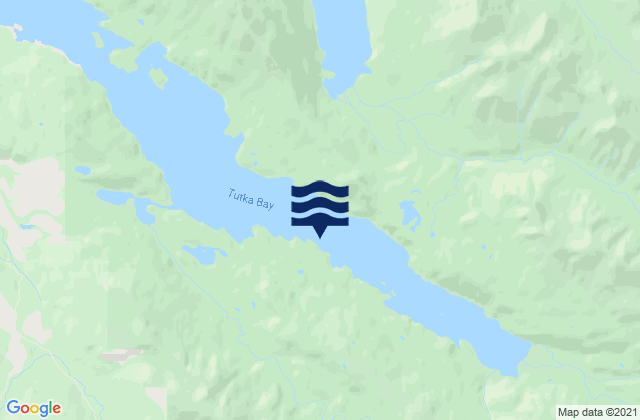 Tutka Bay (Kachemak Bay), United States tide chart map