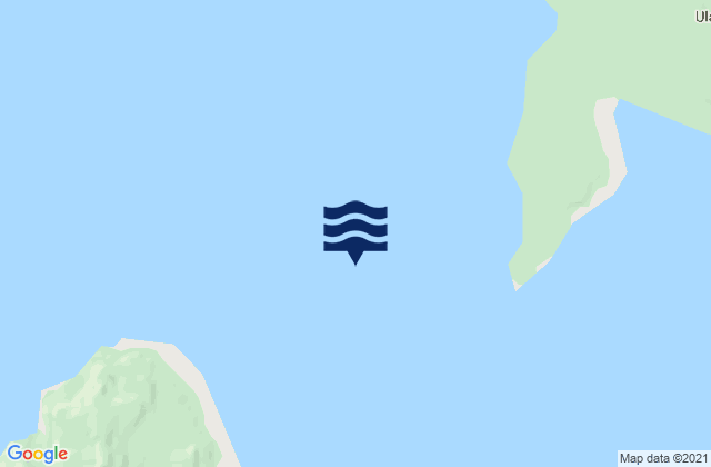 Ulak Pass Delarof Islands, United States tide chart map