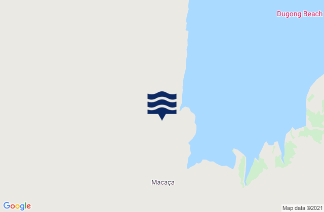 Vilankulos District, Mozambique tide times map