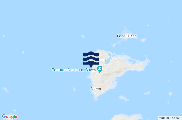 Weno, Micronesia tide times map